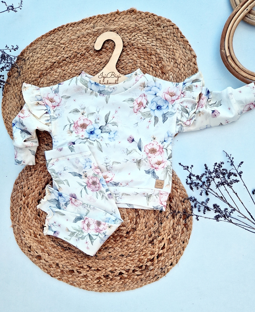 KOMPLET dziewczęcy DŁUGI WYPRZEDAŻ