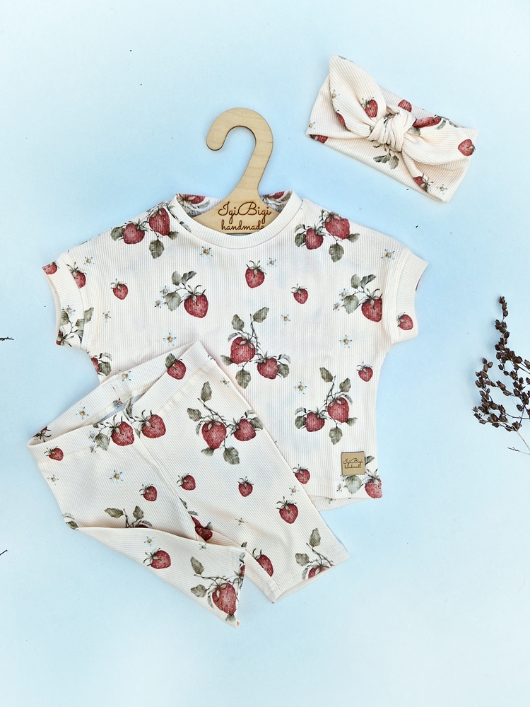 KOMPLET dziewczęcy letni WYPRZEDAŻ