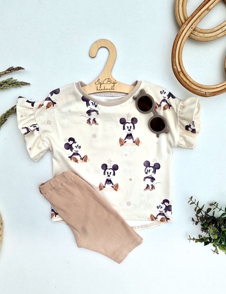 KOMPLET dziewczęcy letni WYPRZEDAŻ