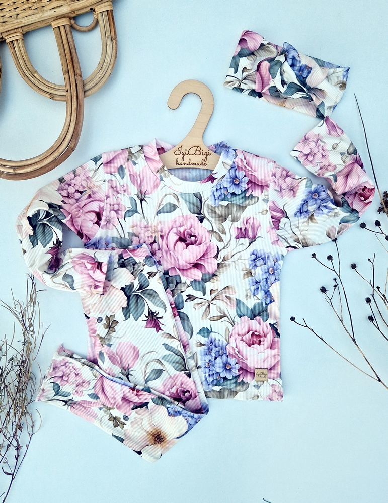 KOMPLET dziewczęcy DŁUGI WYPRZEDAŻ