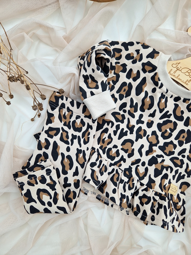 KOMPLET dziewczęcy DŁUGI WYPRZEDAŻ