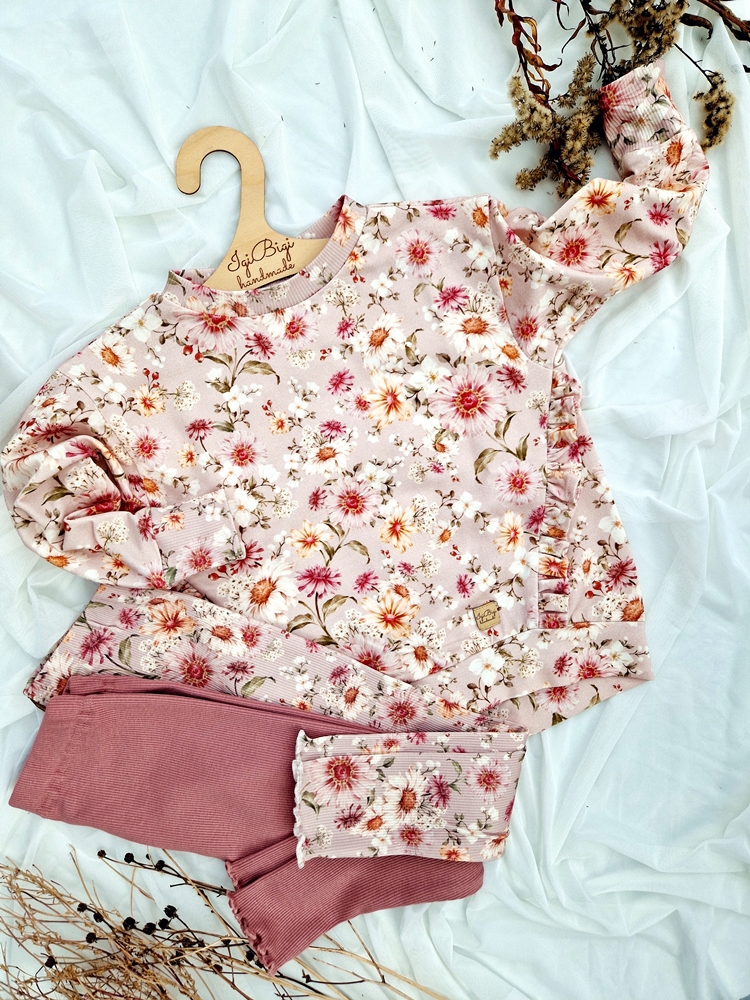 KOMPLET dziewczęcy DŁUGI WYPRZEDAŻ