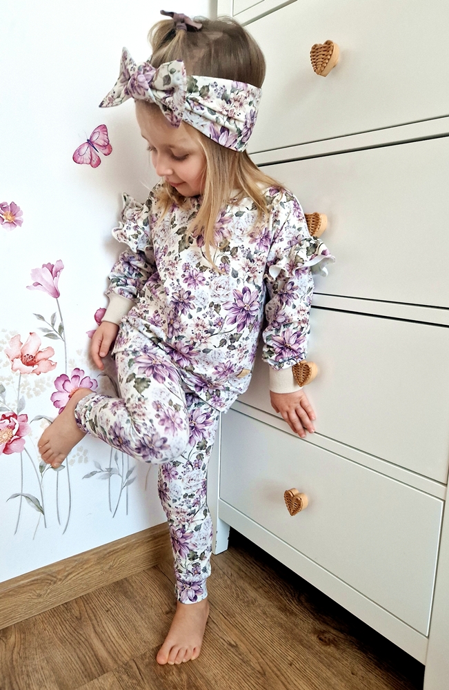 KOMPLET dziewczęcy DŁUGI WYPRZEDAŻ