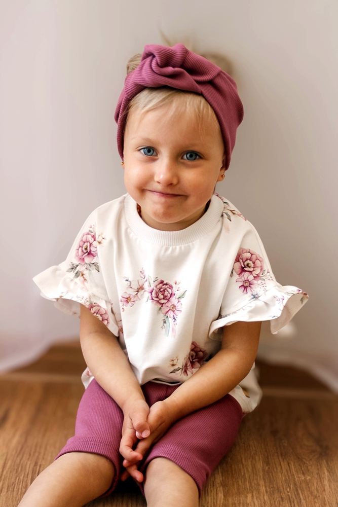 KOLARKI prążkowane PURPUR