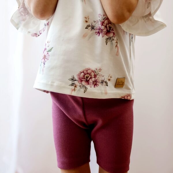 KOLARKI prążkowane PURPUR