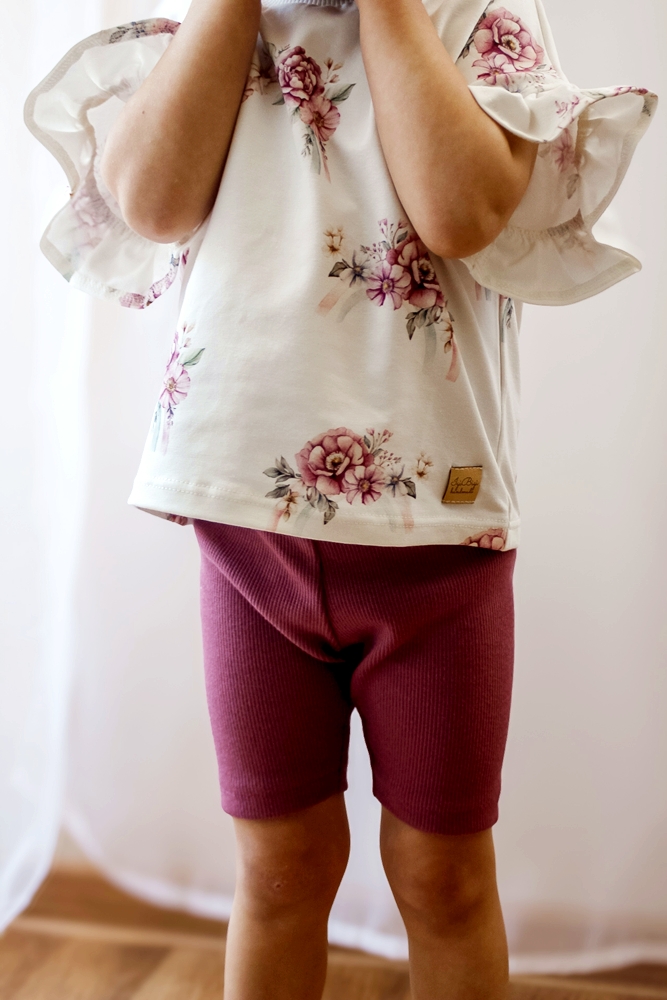 KOLARKI prążkowane PURPUR