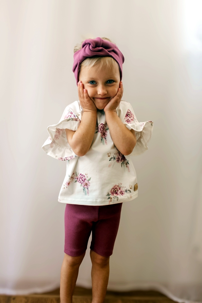 KOLARKI prążkowane PURPUR