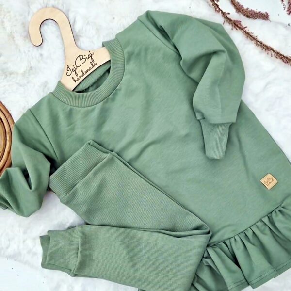 Tunika BELLA zestaw BRUDNA MIĘTA