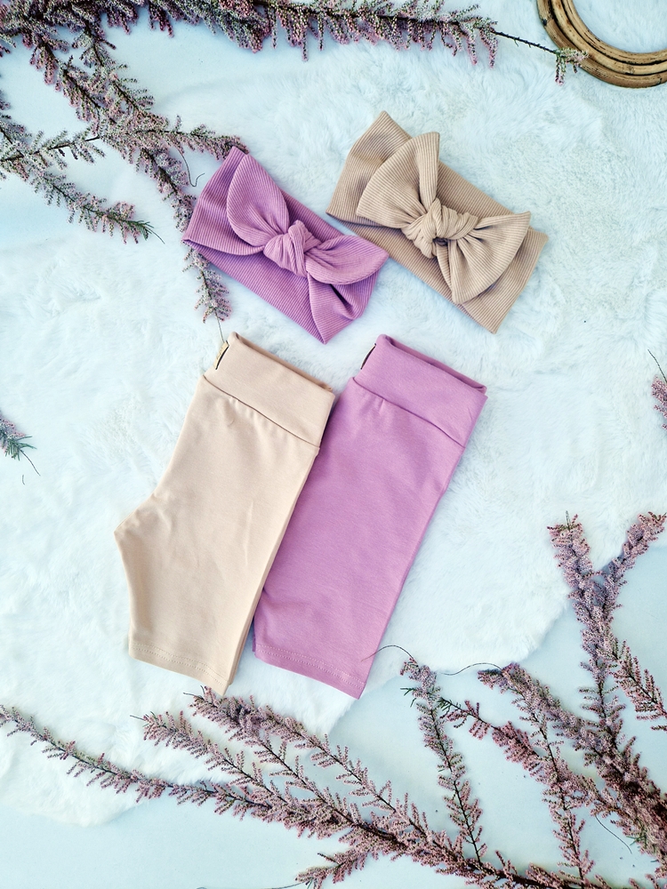 KOLARKI jersey BEŻ/ORCHID