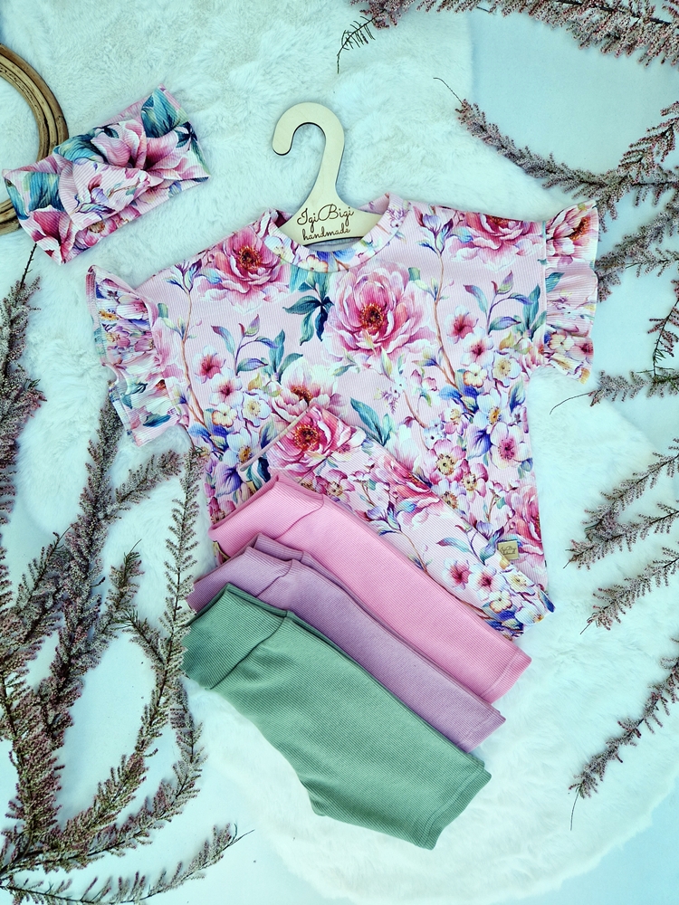 KOLARKI prążkowane KOLOR : BRUDNA MIĘTA