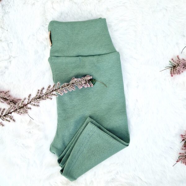 KOLARKI prążkowane KOLOR : BRUDNA MIĘTA