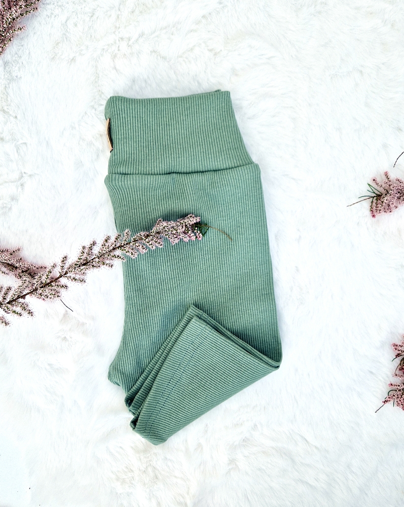 KOLARKI prążkowane KOLOR : BRUDNA MIĘTA