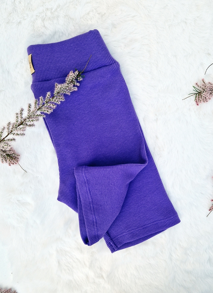 KOLARKI prążkowane KOLOR : FIOLET