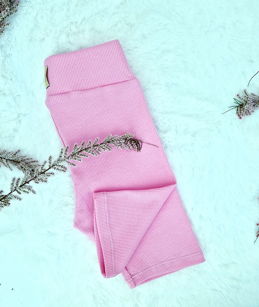 KOLARKI prążkowane KOLOR : PEACH