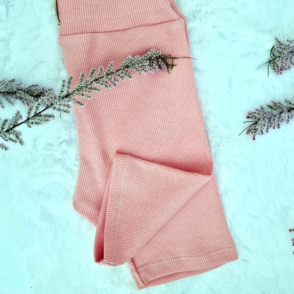 KOLARKI prążkowane KOLOR : PEACH