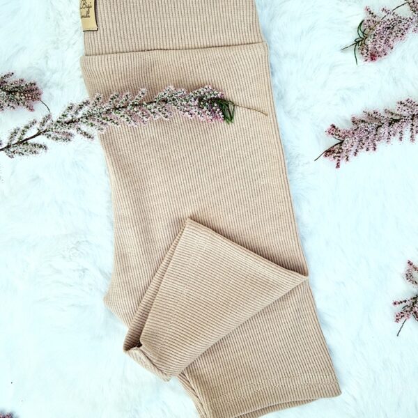 KOLARKI prążkowane KOLOR : BEŻ KLASYCZNY