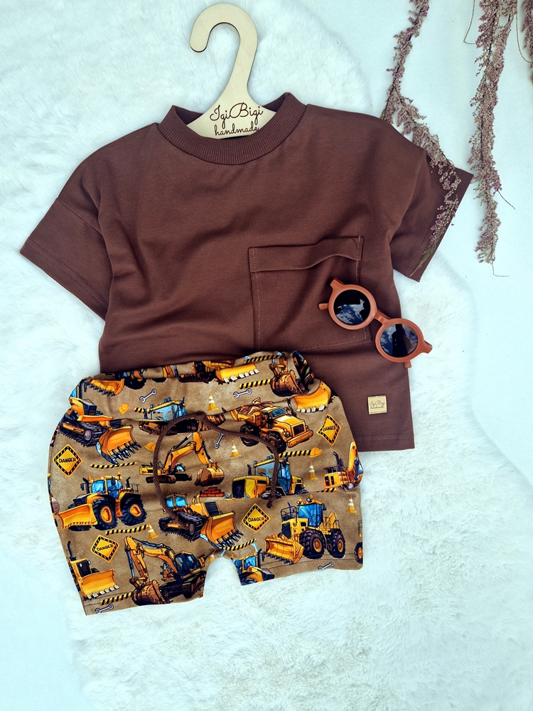 BLUZECZKA oversize LEKKA jersey KIESZONKA pralina