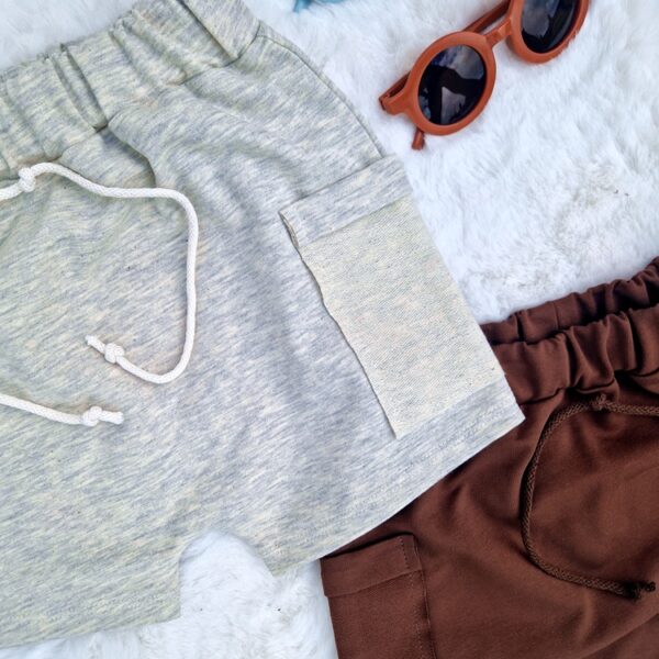 SPODENKI chłopięce PIEPRZ I SÓL kieszonki boki