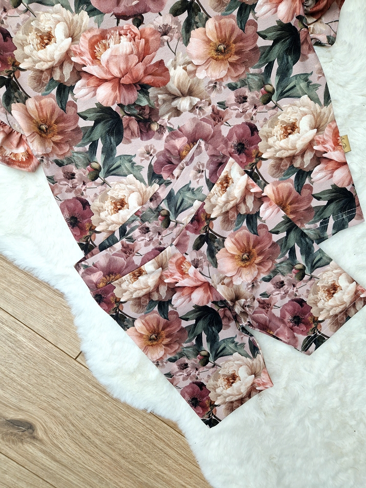 KOMPLECIK bluzeczka oversize+ kolarki DARK FLOW