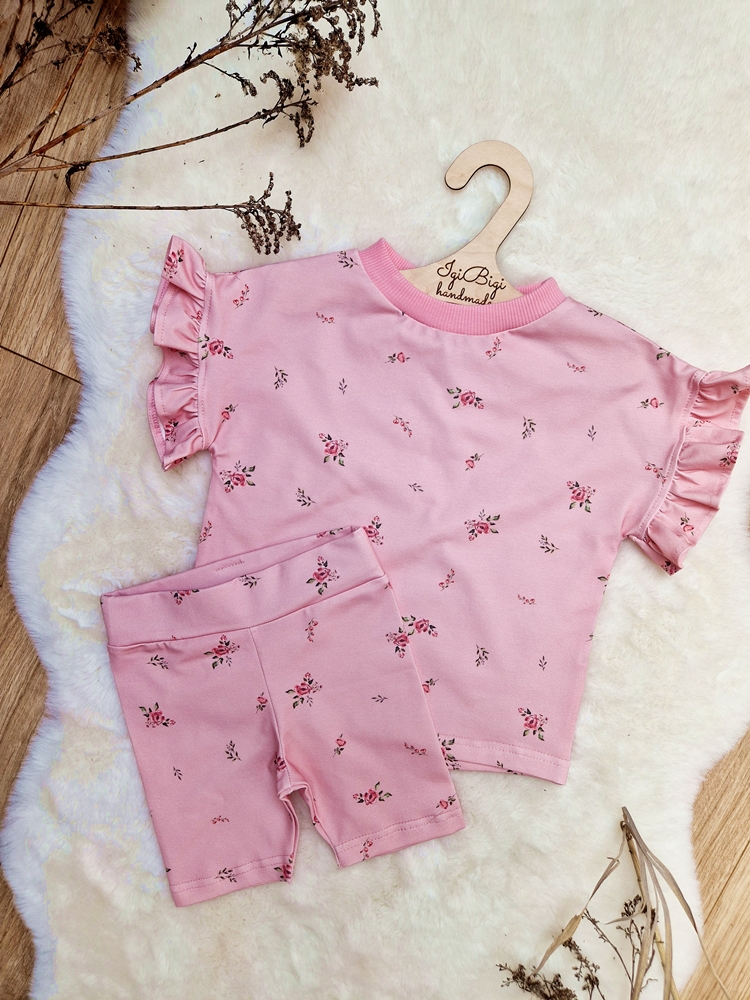 KOMPLECIK bluzeczka oversize+ kolarki CANDY FLOW