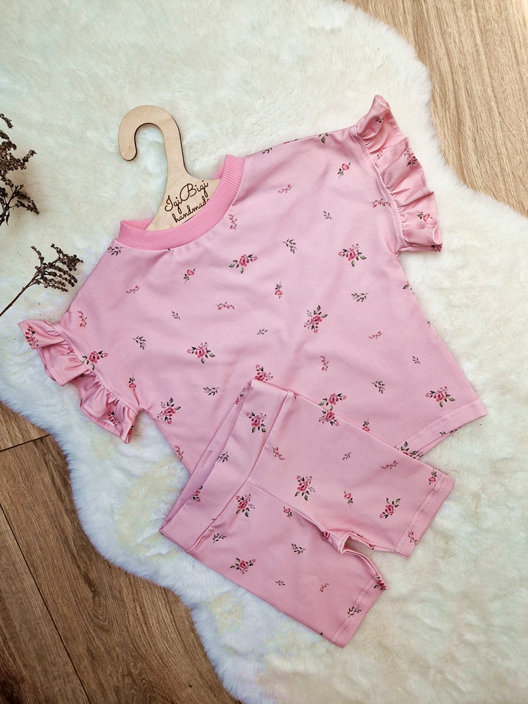 KOMPLECIK bluzeczka oversize+ kolarki CANDY FLOW