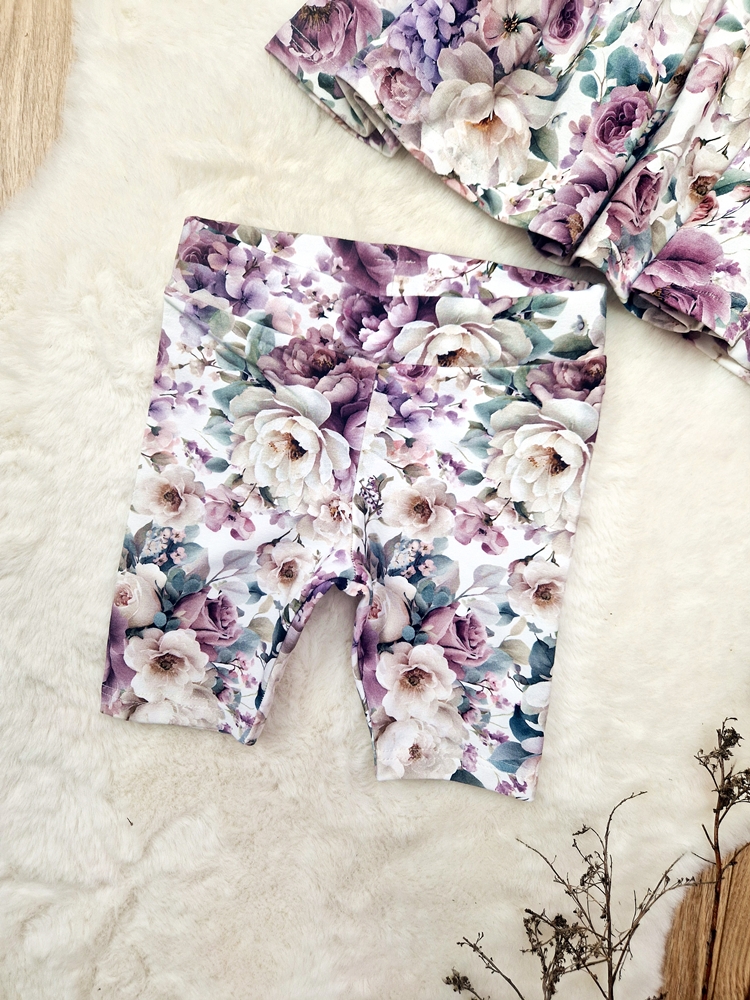 TUNICZKA baskinka + kolarki PURPLE FLOW