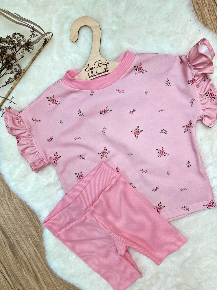 KOMPLECIK bluzeczka oversize CANDY FLOW + kolarki cukierek