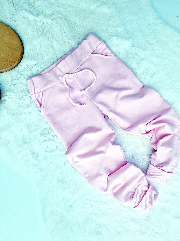 SPODNIE DRESOWE klasyczne PUDROWY RÓŻ