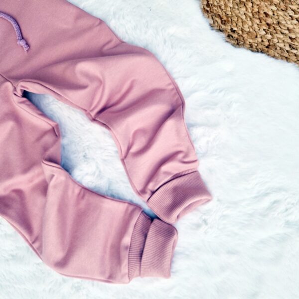 SPODNIE DRESOWE klasyczne CIEMNY BRUDNY RÓŻ