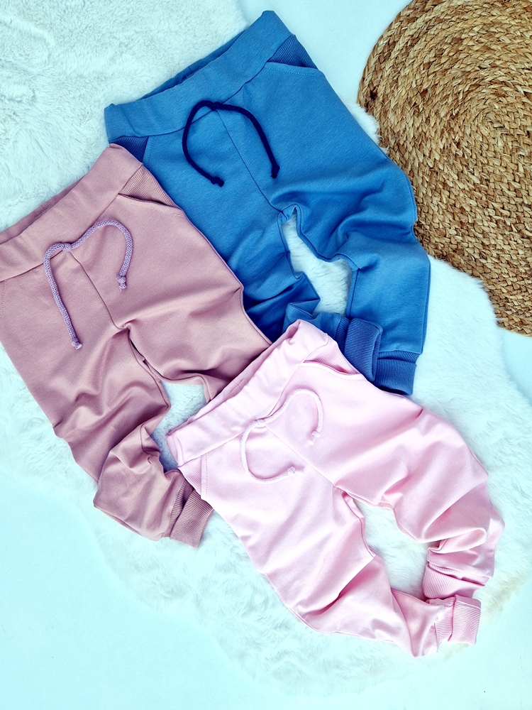 SPODNIE DRESOWE klasyczne CIEMNY BRUDNY RÓŻ