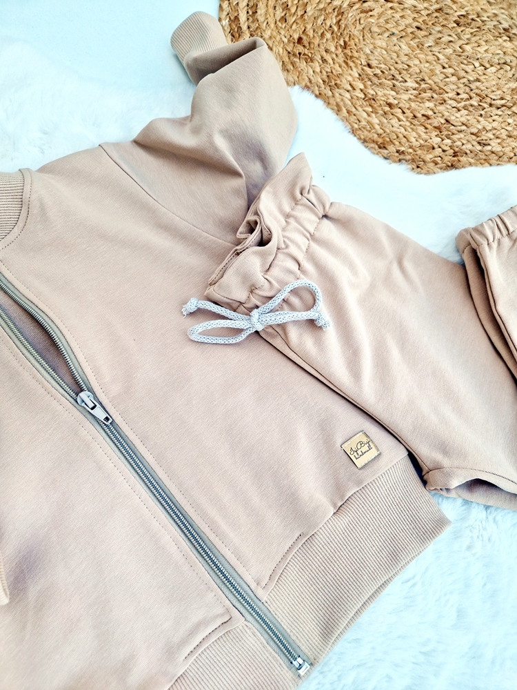 BOMBERKA zamek BEŻ KLASYCZNY