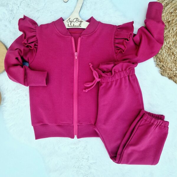 KOMPLET bomberka + SPODNIE DZIEWCZĘCE MALAGA