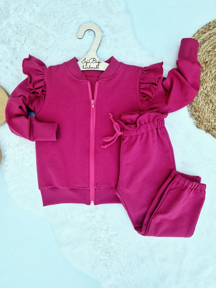 KOMPLET bomberka + SPODNIE DZIEWCZĘCE MALAGA