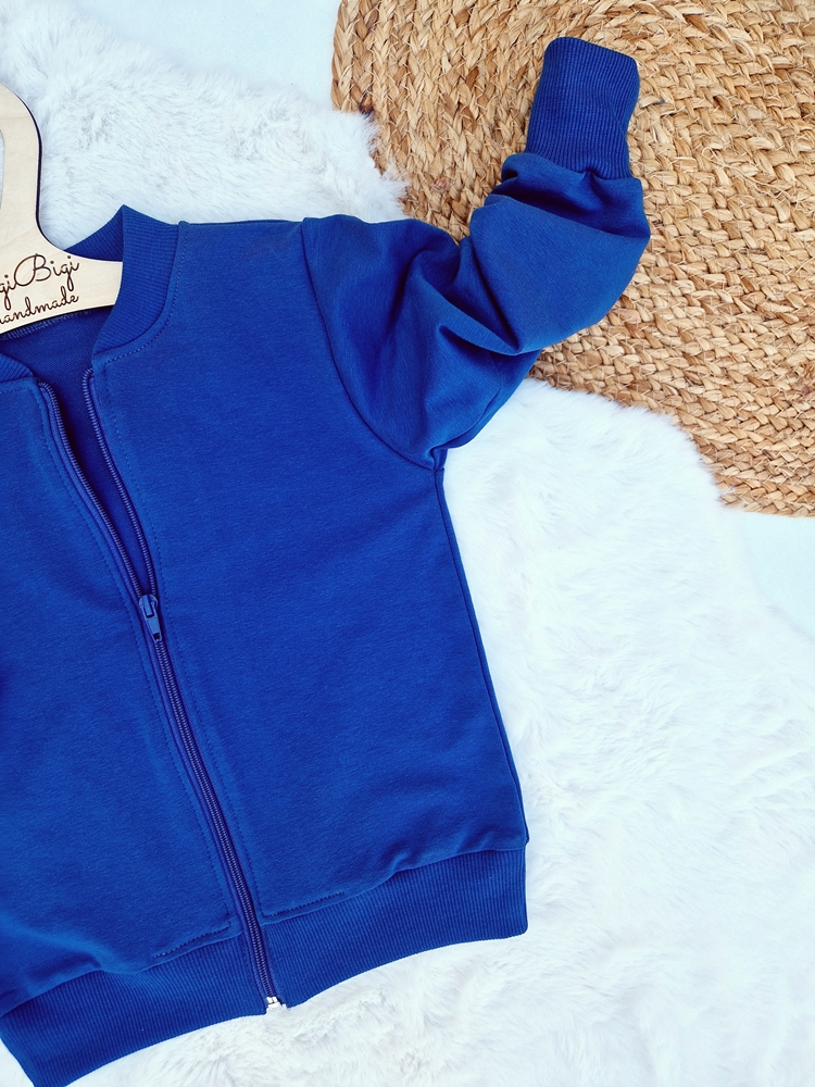 BOMBERKA zamek JEANS