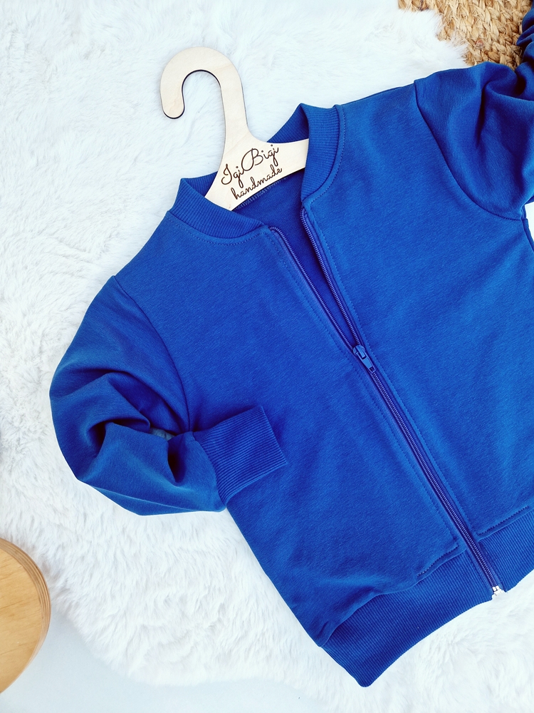 BOMBERKA zamek JEANS