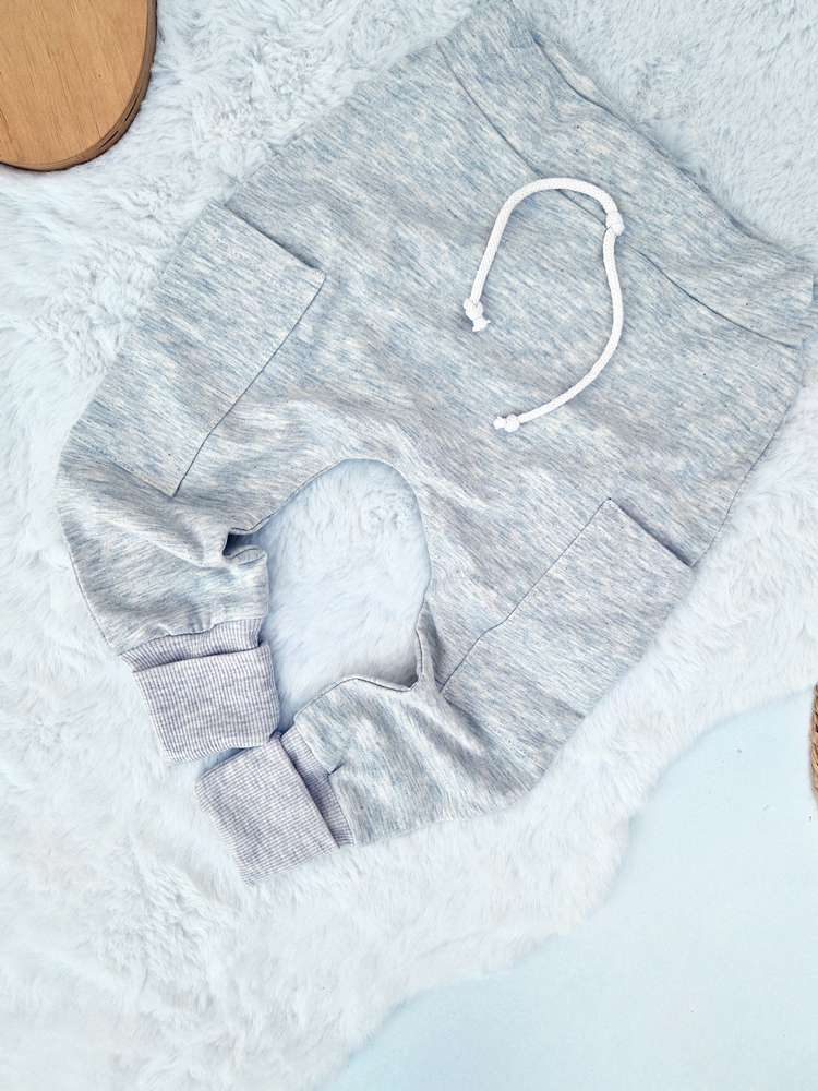 SPODNIE ala bojówki BASIC PIEPRZ I SÓL