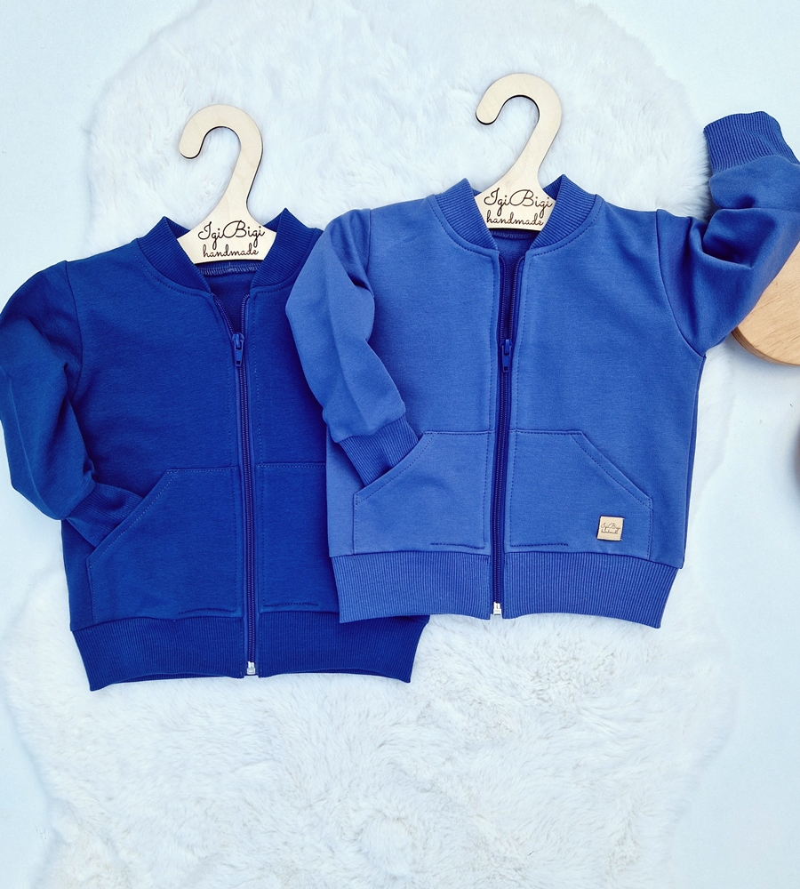 BOMBERKA zamek JASNY JEANS kieszenie