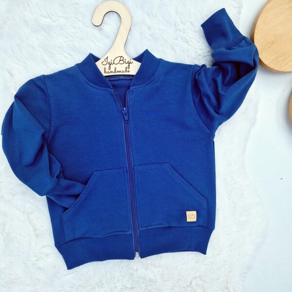 BOMBERKA zamek JASNY JEANS kieszenie