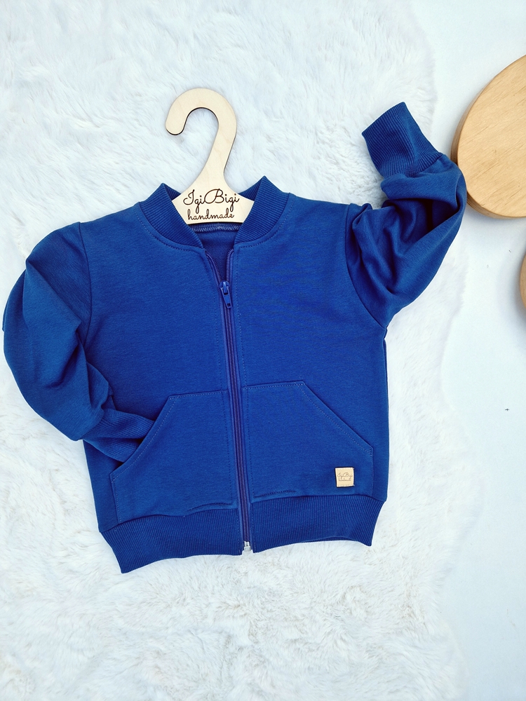 BOMBERKA zamek JASNY JEANS kieszenie