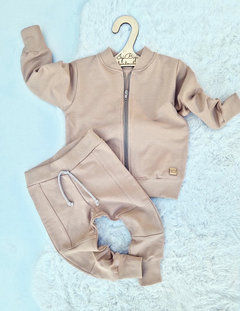 Spodnie JOGGERSY beż