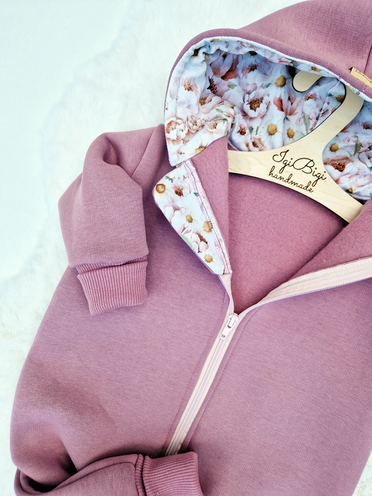 KOMBINEZON dresówka drapana JAGODA wild forest