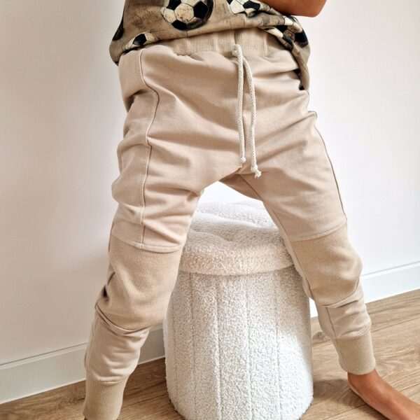 Spodnie JOGGERSY jasny beż