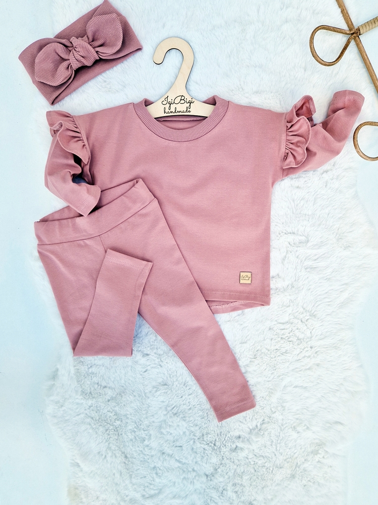 Komplecik LOLA brudny róż