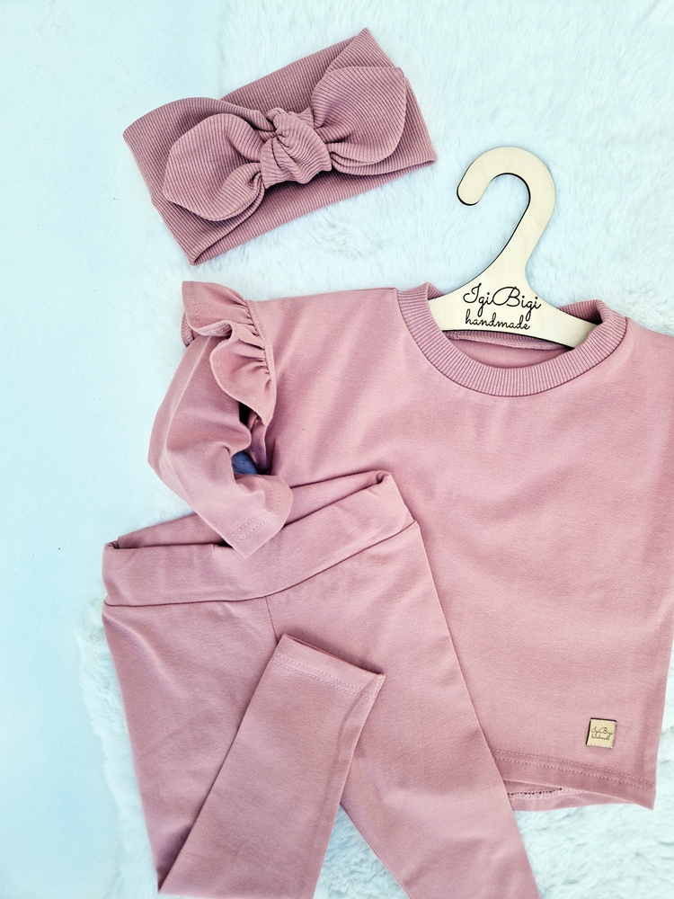 Komplecik LOLA brudny róż