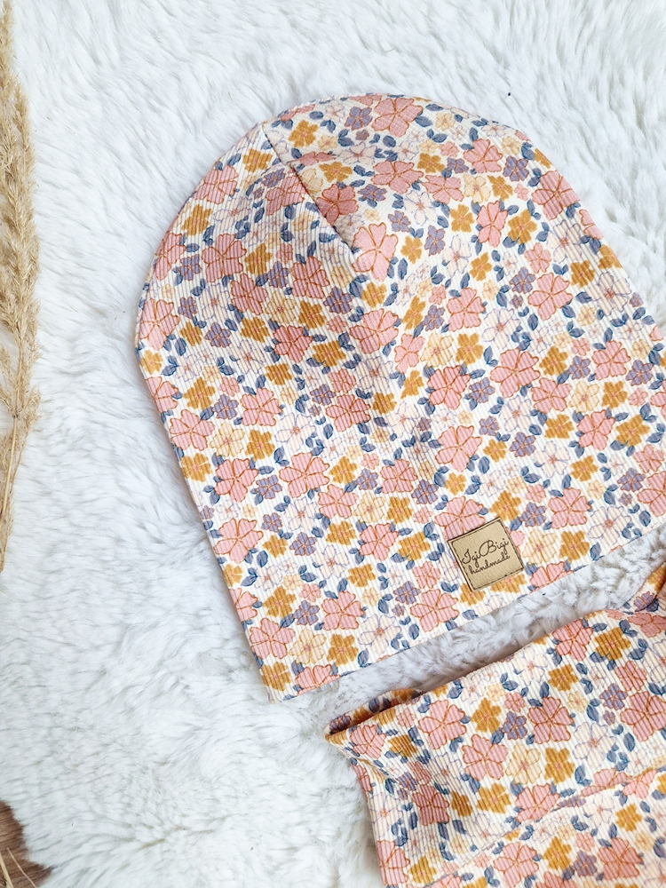 Czapka prążkowana ŁĄCZKA