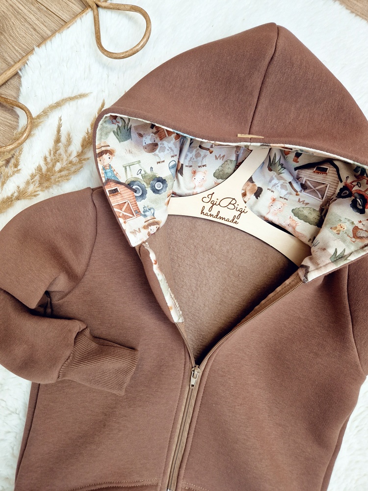 Bluzo- parka ORZECH+ farma