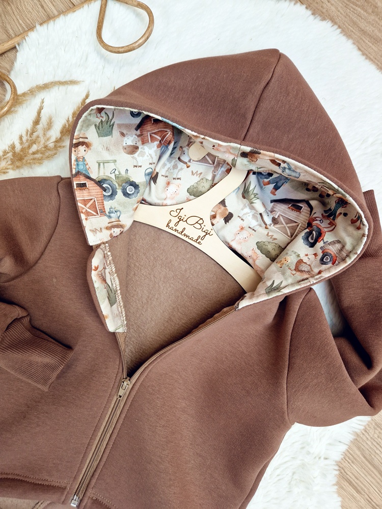 Bluzo- parka ORZECH+ farma