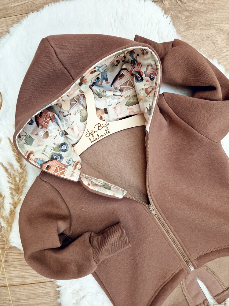 Bluzo- parka ORZECH+ farma