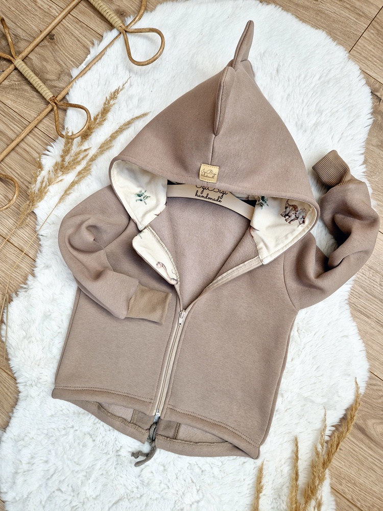 Bluzo- parka LATTE dino+ DINUSIE