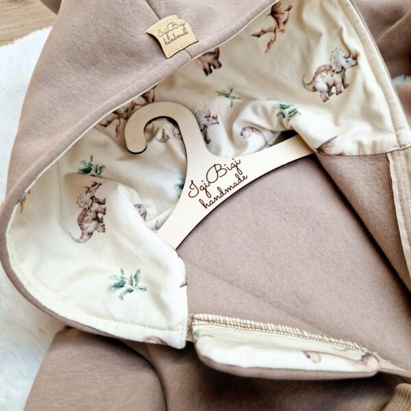 Bluzo- parka LATTE dino+ DINUSIE